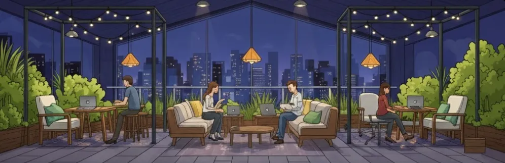 Eisenschack Design Hintergrund dunkel